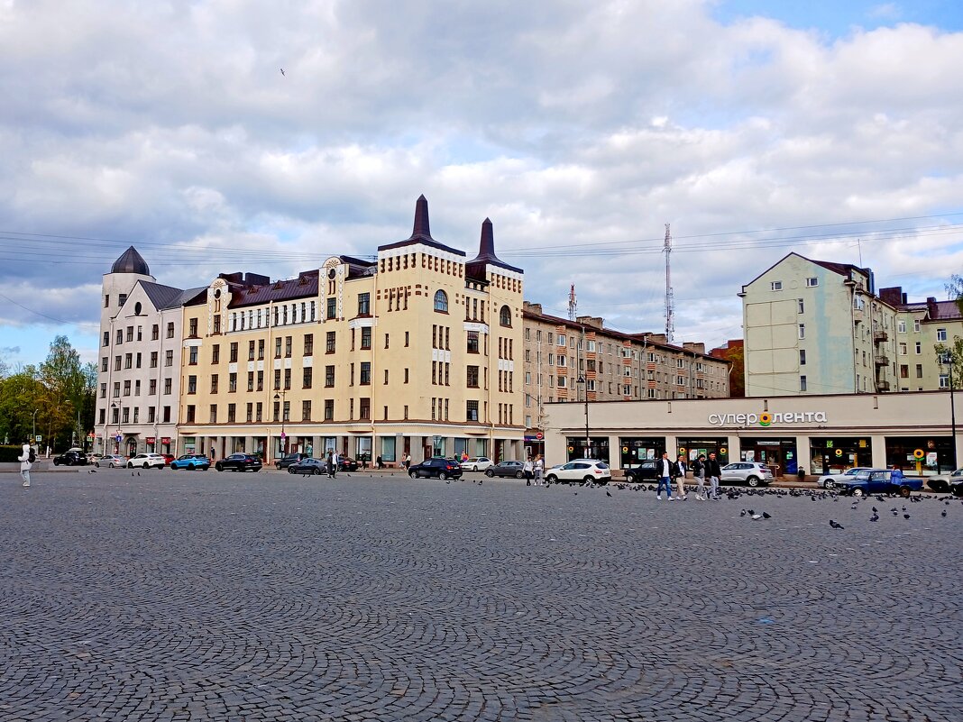 Здания Выборга. Красная площадь. - Лия ☼