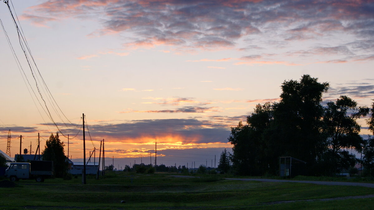 Закат. - сергей ермошкин
