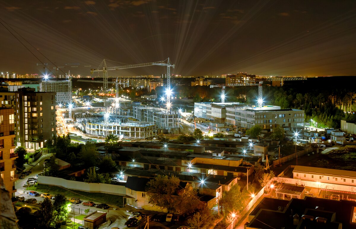 А из нашего окна стройка вечная видна! - Yuri Chudnovetz