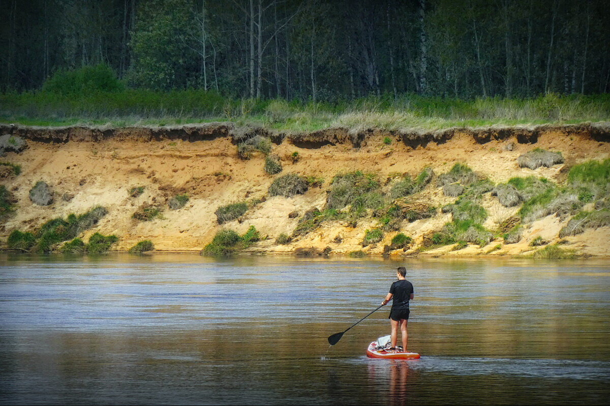 По Клязьме в одиночку... - Владимир Шошин