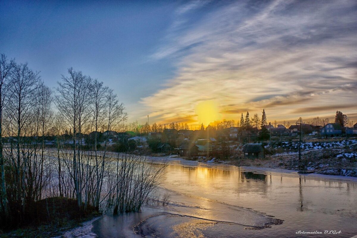 закат.... - Ольга Cоломатина