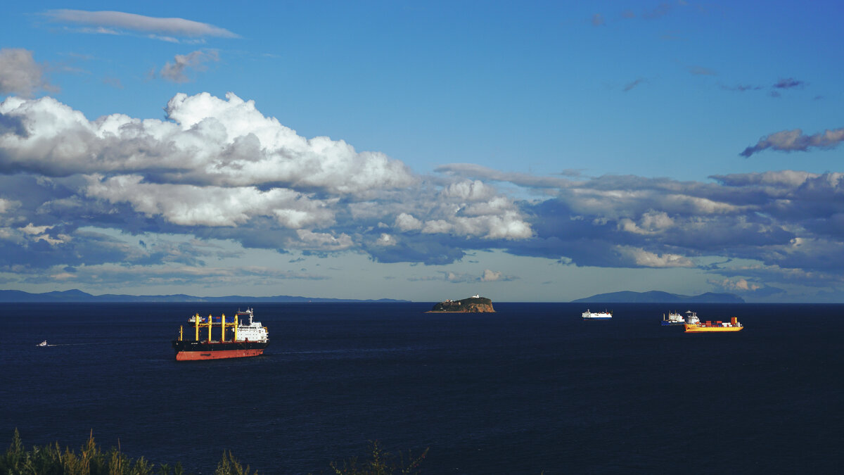 Морской пейзаж - Эдуард Куклин Морской пейзаж - Эдуард Куклин
