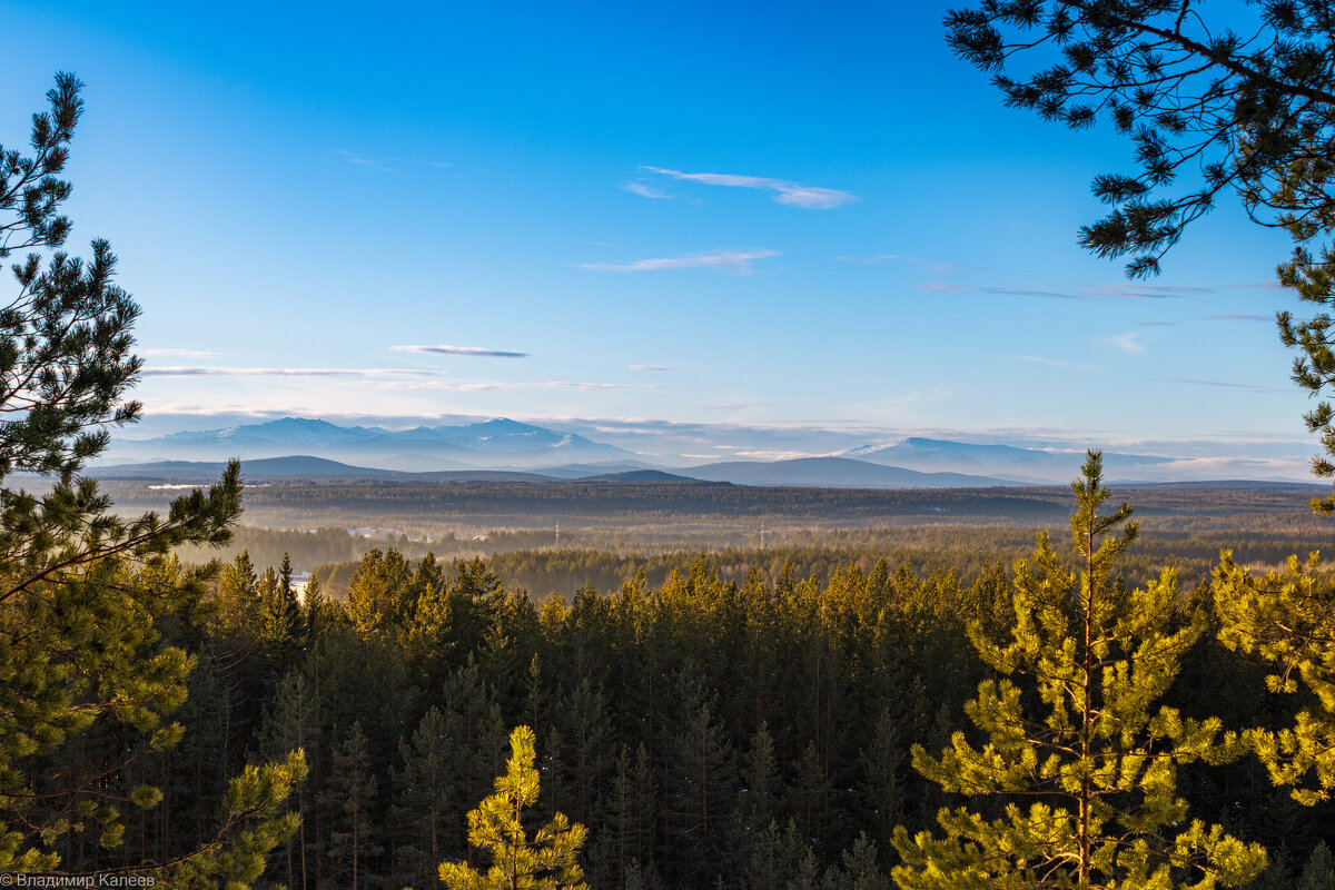 Уральские горы в январе - Владимир Калеев