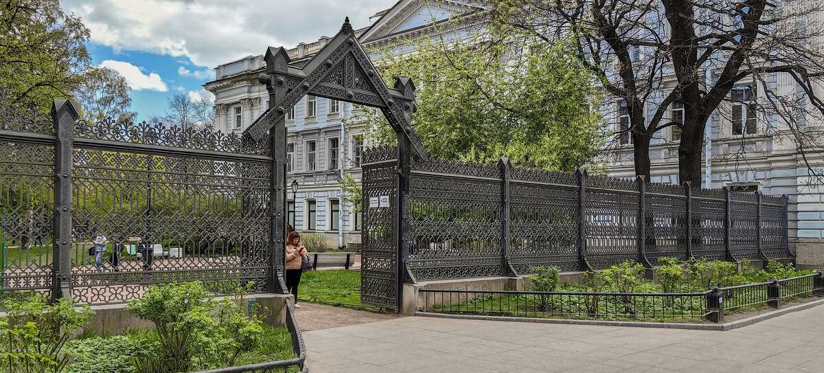 Санкт-Петербург. Твоих оград узор чугунный - Стальбаум Юрий Санкт-Петербург. Твоих оград узор чугунный - Стальбаум Юрий