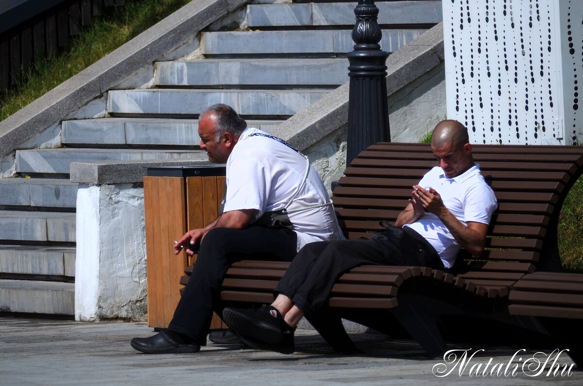 Перекур. - Наталья Вязигина