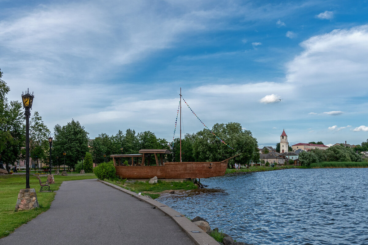Набережная (г.Себеж, Псковская область) - Виктор Желенговский Набережная (г.Себеж, Псковская область) - Виктор Желенговский