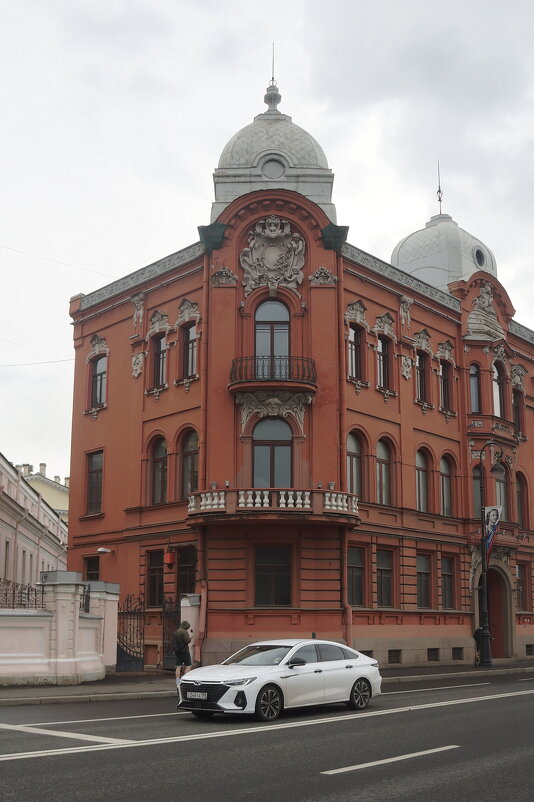 Доходный дом А. А. Стенбок-Фермора / арх. В.П. Цейдлер / модерн / 1901 - zavitok *