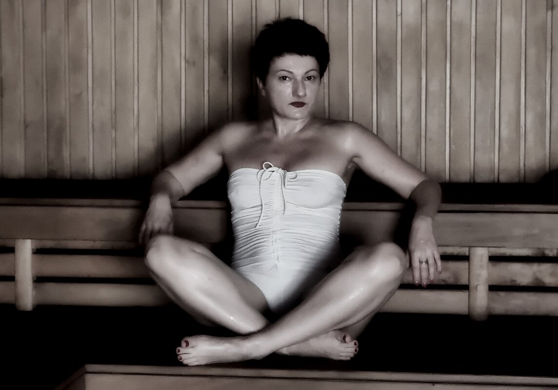 В сауне - Лана 