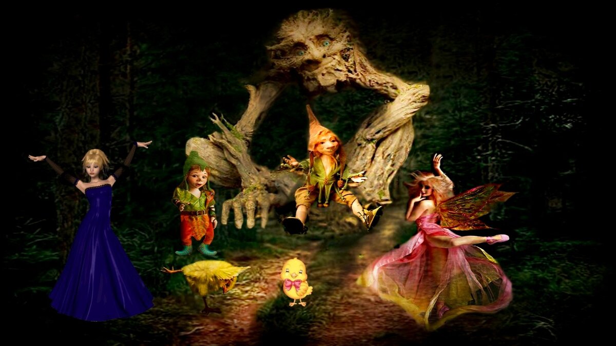 Малыш  в  поисках друзей.  Музыкальная  полянка №8 - Е.М. ***