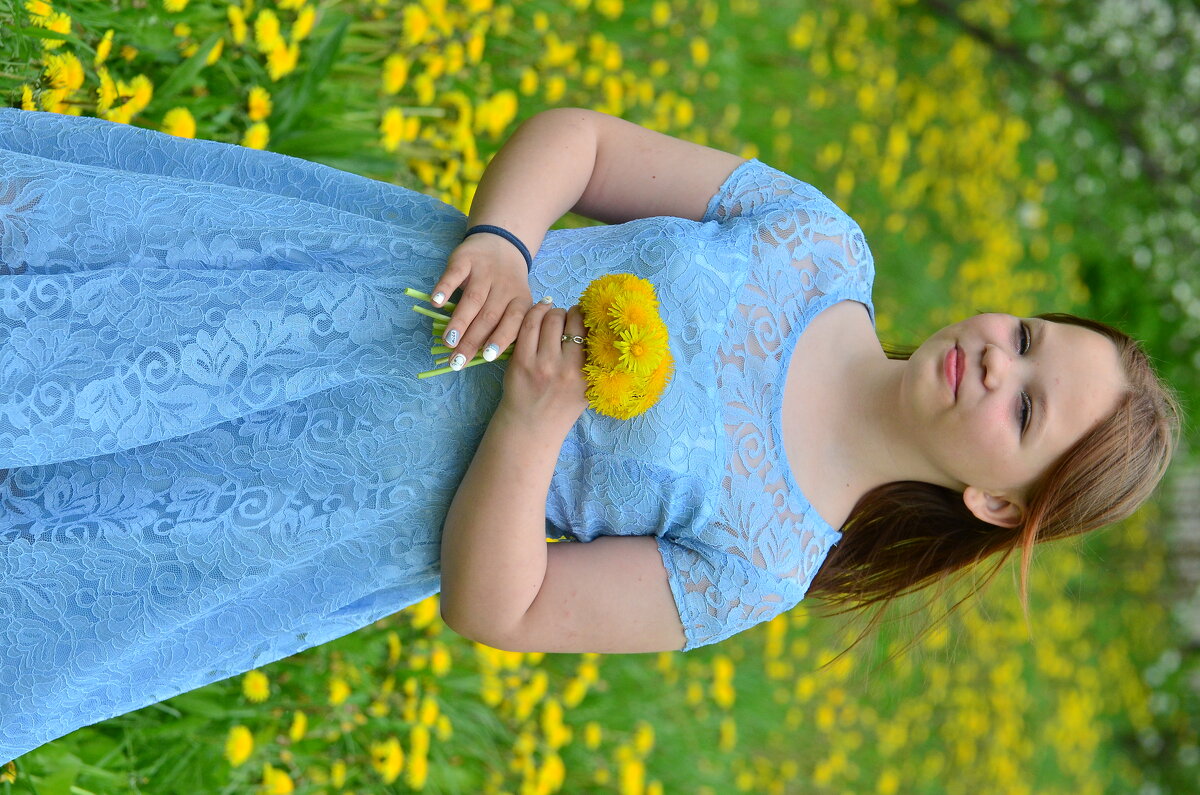 Девочка с одуванами - Джексон 