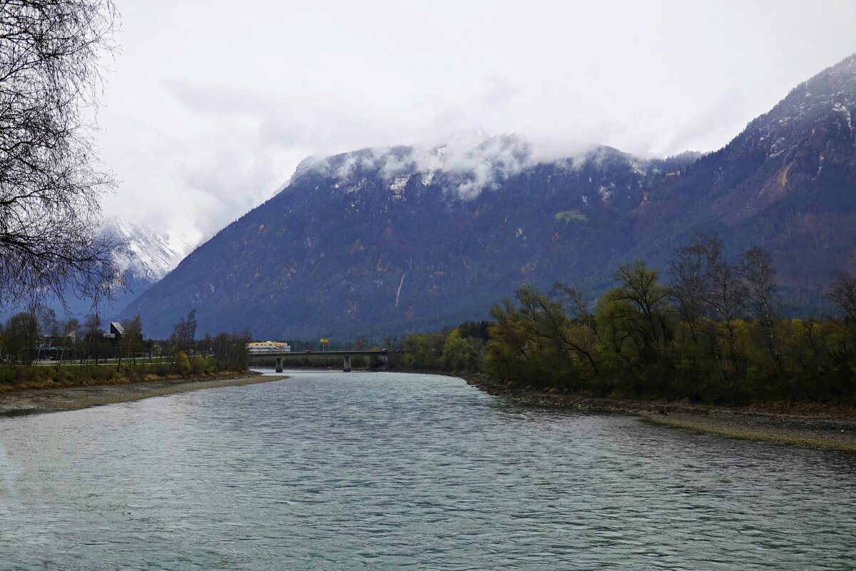 Куфстайн, Австрия, река Инн, Альпы - Галина 