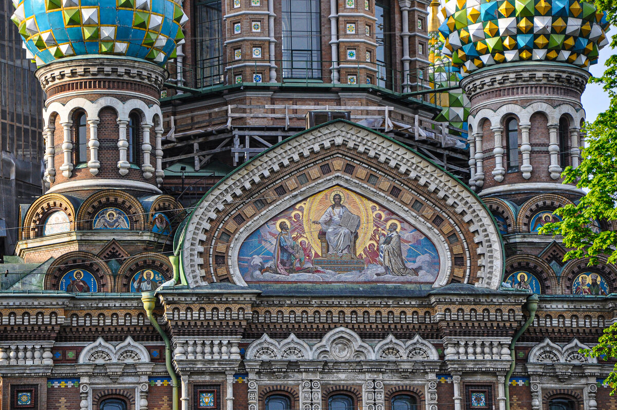 Детали фасада храма Спас на Крови - Татьяна Машошина Детали фасада храма Спас на Крови - Татьяна Машошина