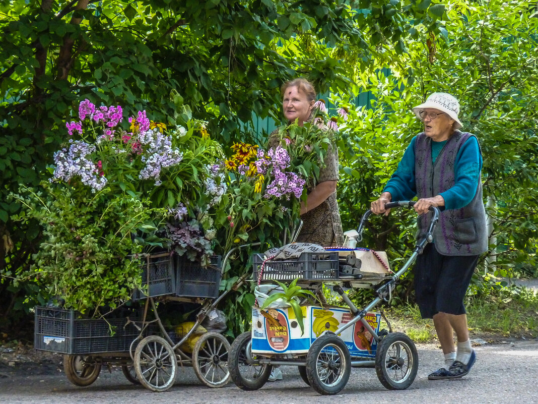 Цветочницы - Наталья Rosenwasser Цветочницы - Наталья Rosenwasser