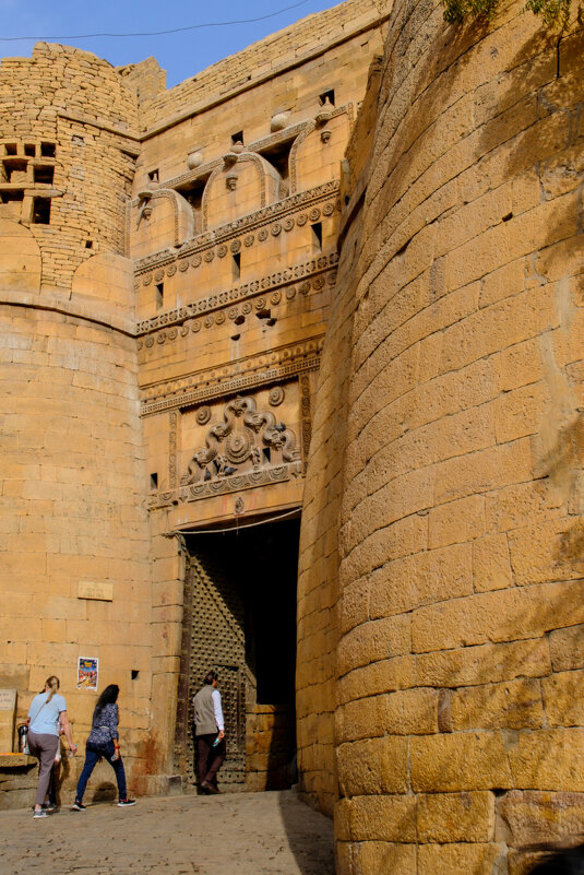 Вход в форт Жайсальмер - Георгий А Вход в форт Жайсальмер - Георгий А