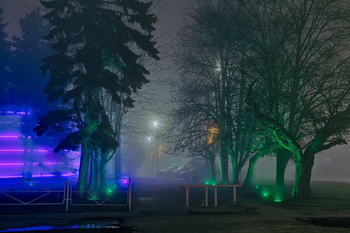 Туманная ночь на Дзержинке - Константин Бобинский Туманная ночь на Дзержинке - Константин Бобинский