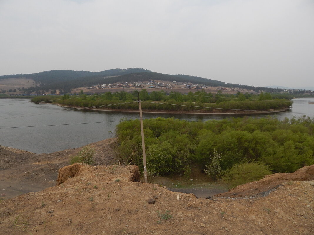 Река "Ингода", "Руинный остров района Вторая бригада" - Екатерина Панова Река "Ингода", "Руинный остров района Вторая бригада" - Екатерина Панова