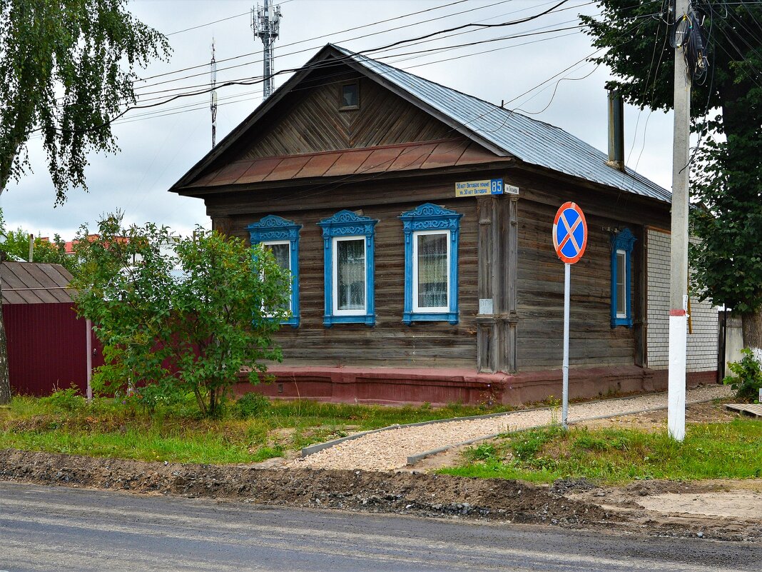 Ядрин. Дом по ул. 50 лет Октября 85. - Пётр Чернега