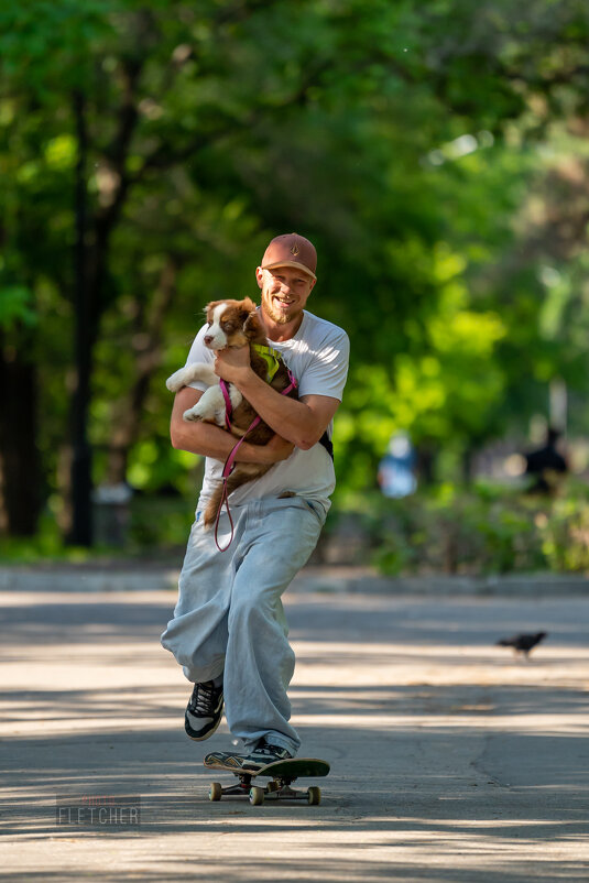 Пушистый скейтер - Сергей Флетчер Пушистый скейтер - Сергей Флетчер