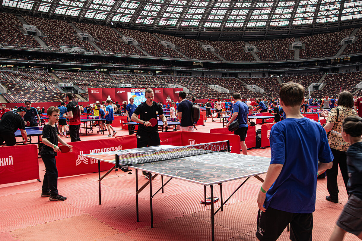 Фестиваль настольного тенниса в Лужниках.. - Юрий Яньков