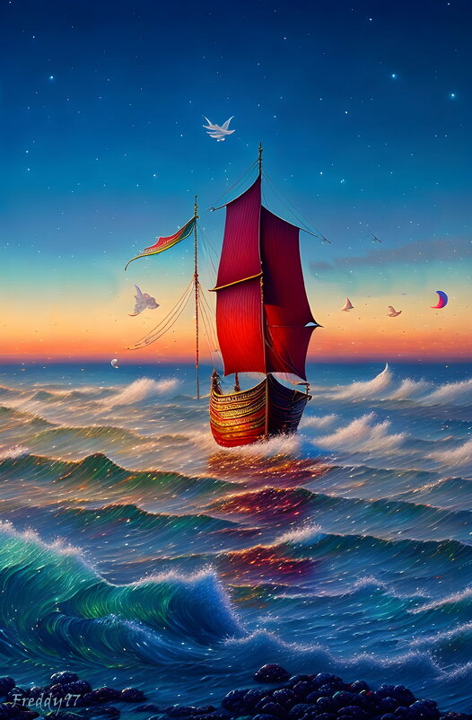 Алые паруса - Freddy 97