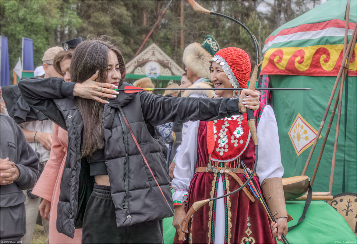 Лучница. Праздник Сабантуй. - Александр Максимов Лучница. Праздник Сабантуй. - Александр Максимов