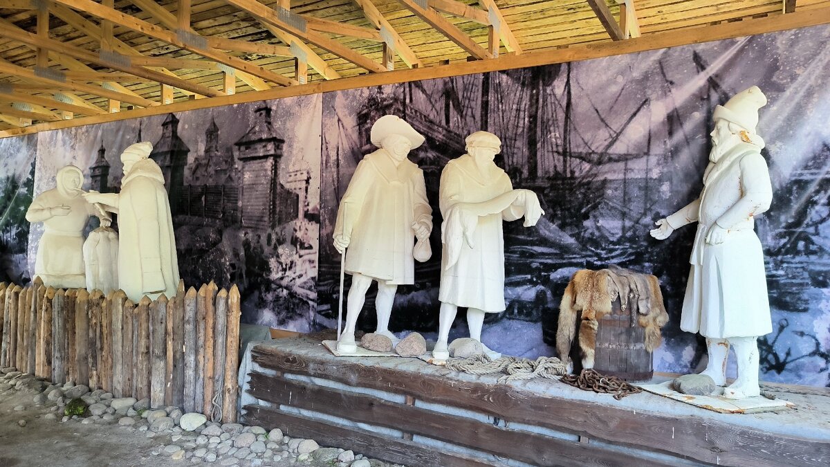 Экспозиция об освоении Сибири. - Ольга 