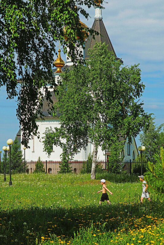 Июнь...Летние каникулы в парке! - Владимир 