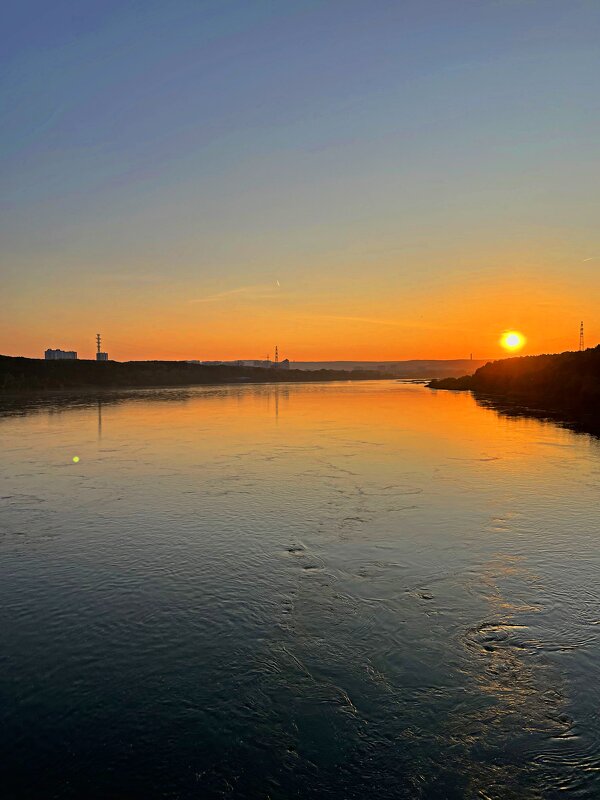 закат в Новокузнецке - Иван Мануковский