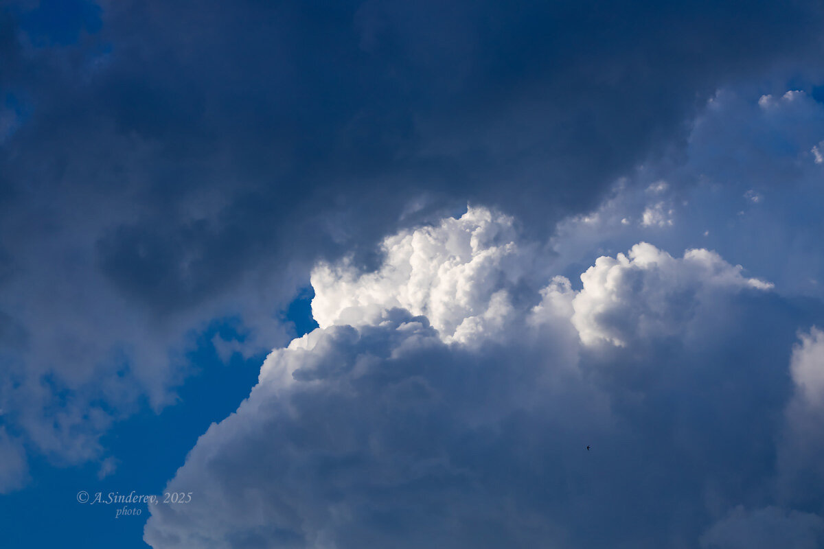Кучевые облака на небо - Александр Синдерёв