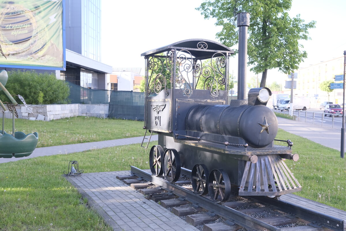 Паровоз Черепановых в Витебске - esadesign Егерев