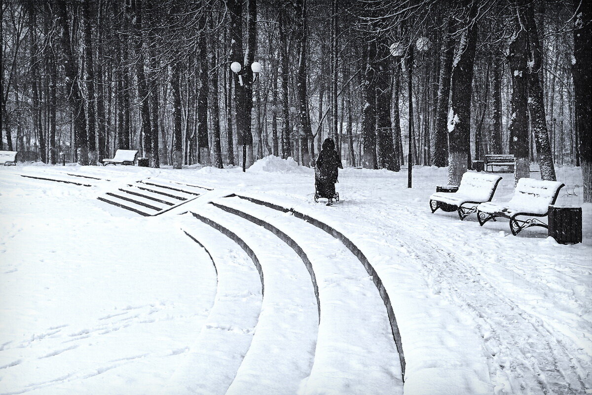 Апрельский снегопад... - Владимир Шошин Апрельский снегопад... - Владимир Шошин