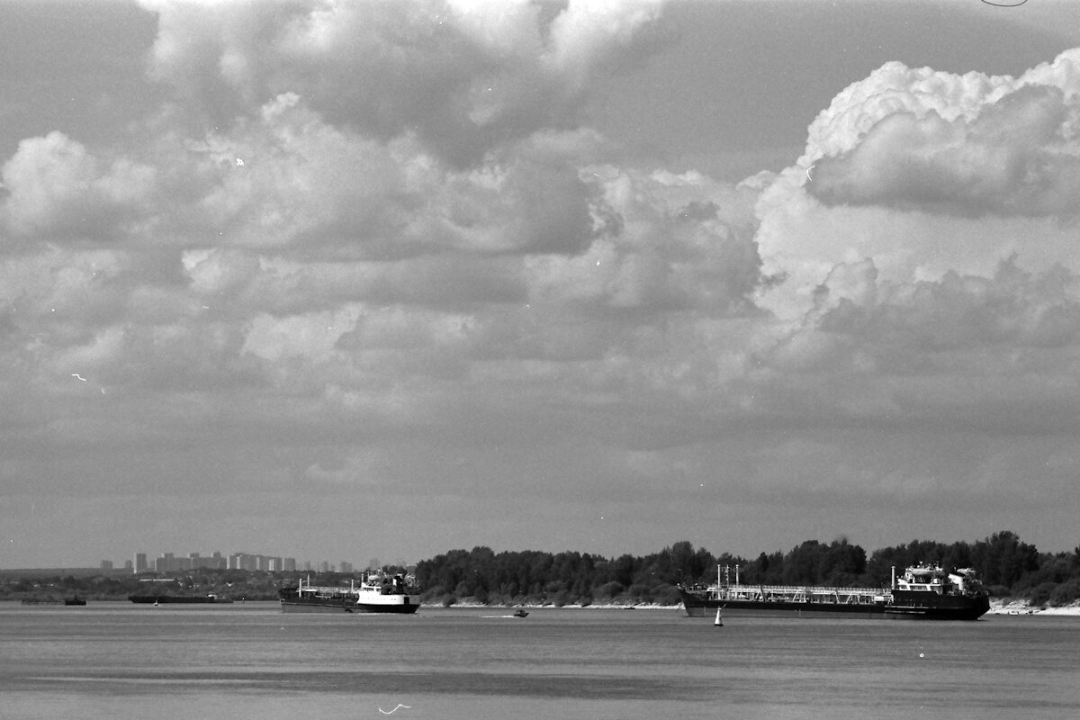 Вид на город с берега Волги - Anton Starostin