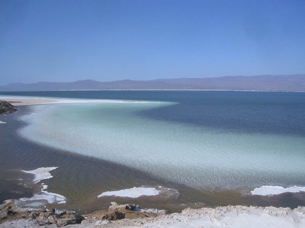 Солёное озеро Ассаль. - unix (Илья Утропов)