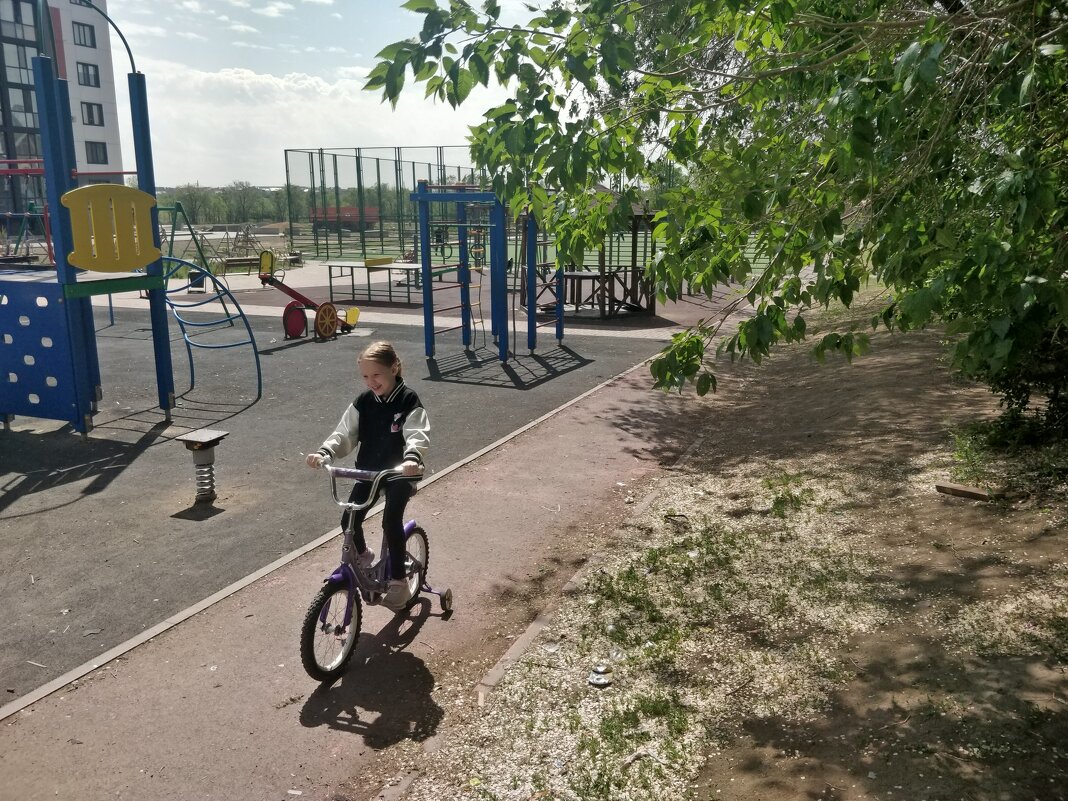 Велосипедистка - Андрей Хлопонин