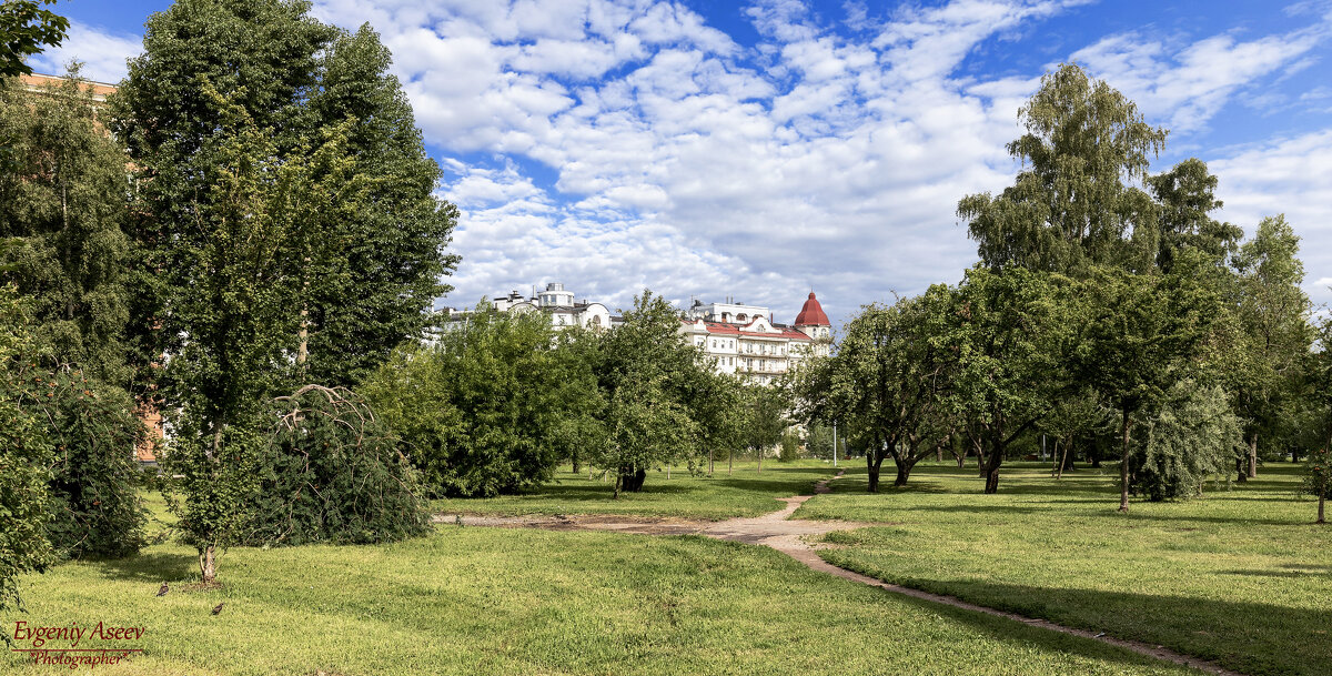Прогулки по Крестовскому острову - Евгений 