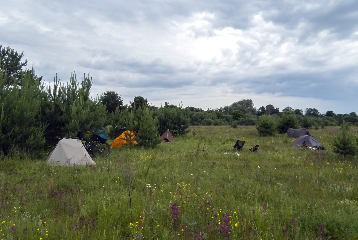 Первая ночевка. Утро - Сергей Цветков Первая ночевка. Утро - Сергей Цветков