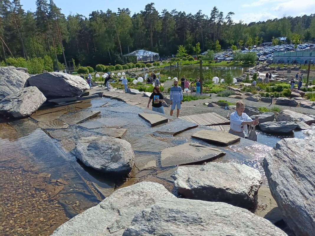 на водопаде..вид сверху - Галина R... на водопаде..вид сверху - Галина R...
