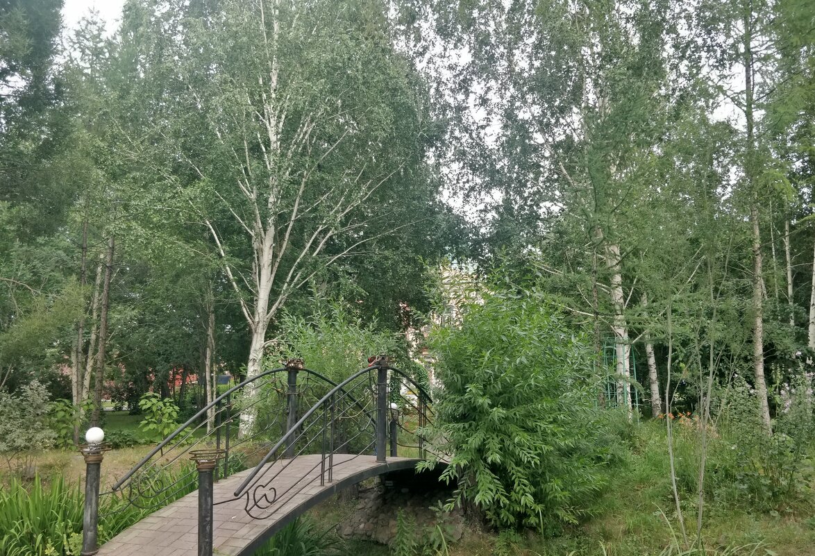 Мостик в парке - Андрей Хлопонин