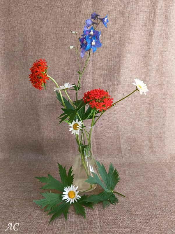 Скромный  букетик - Любовь Сахарова