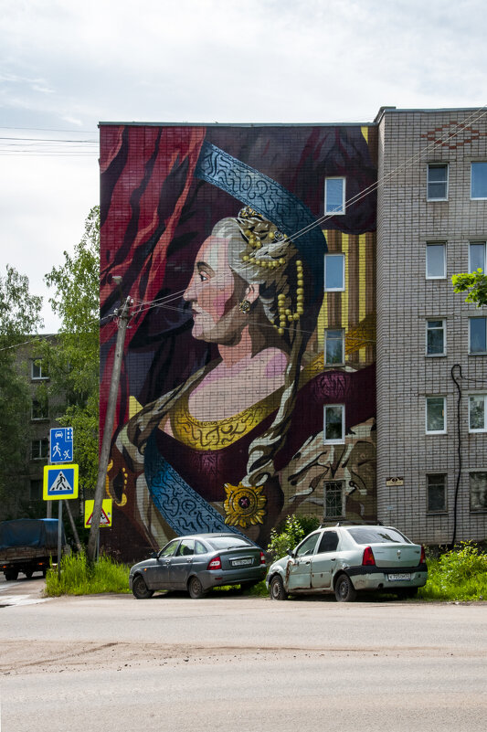 Мурал Екатерина Великая - Gen 