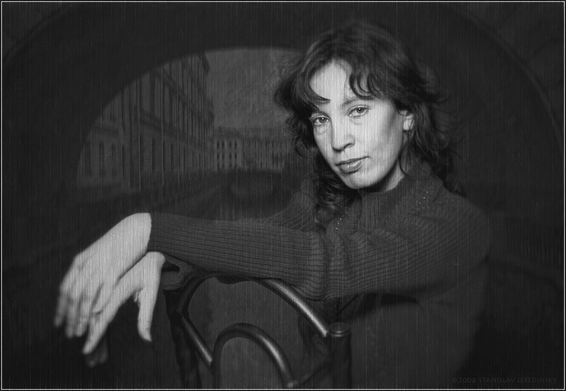 Портрет незнакомки в кафе «Старый город» 2008 - Станислав Лебединский Портрет незнакомки в кафе «Старый город» 2008 - Станислав Лебединский