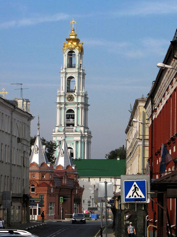 Вид на Троице-Сергиеву лавру от ул. Карла Маркса - Александр Ильчевский 