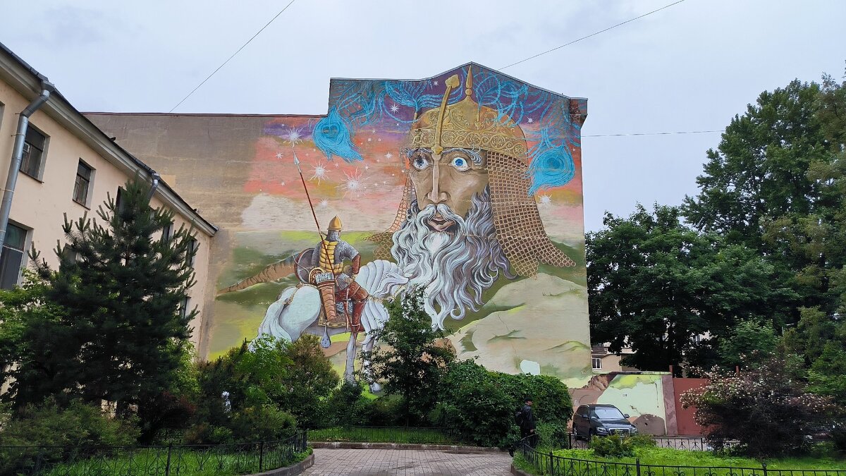 В петербургском дворике. - Ольга 