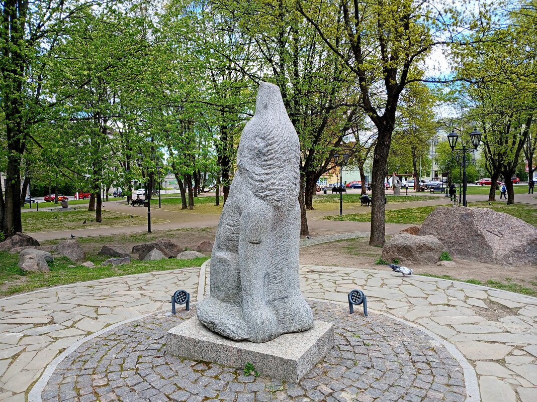 Скульптурная композиция "Волк". - Лия ☼ Скульптурная композиция "Волк". - Лия ☼