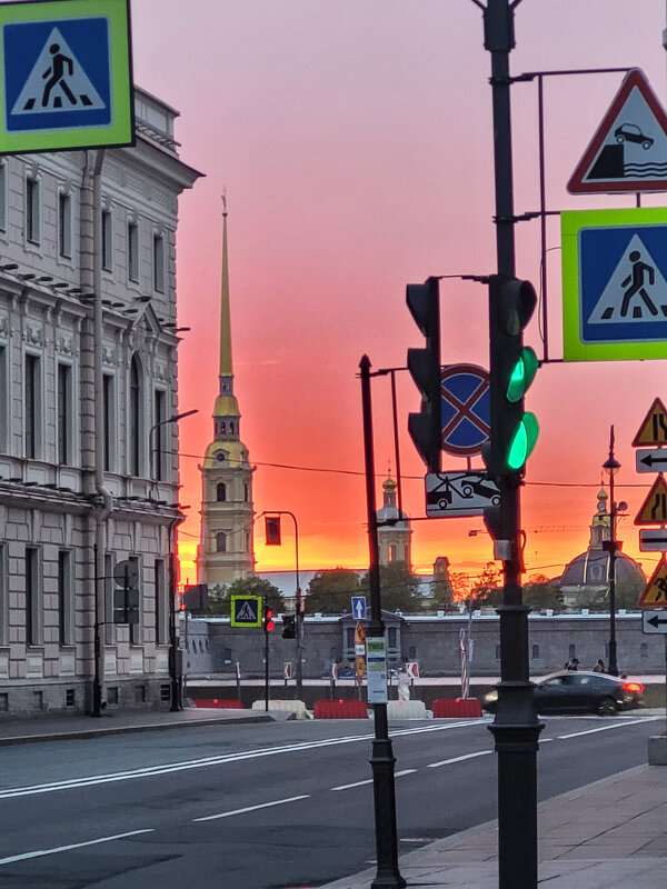 Закат в Петербурге - Татьяна Машошина