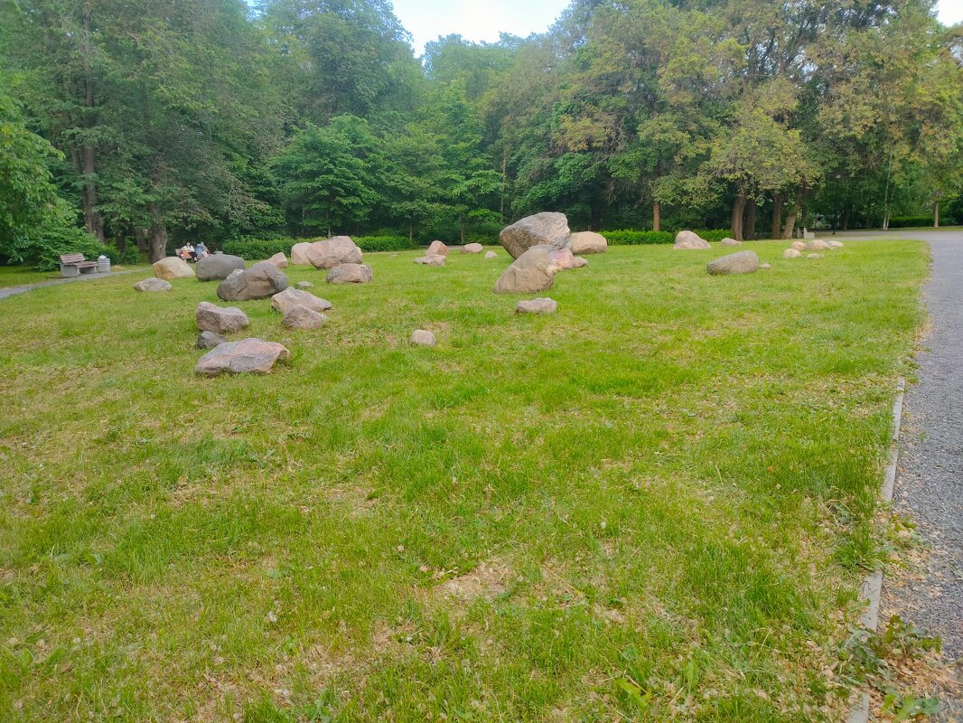 В Петрозаводске. Ландшафтная композиция "Сад камней" в парке "Ямка" - Ирэн 