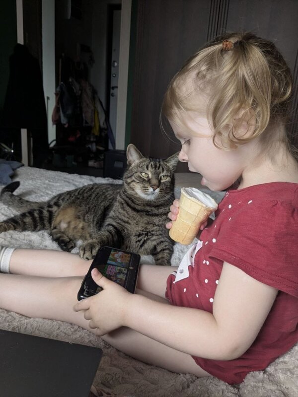 Мороженое на двоих. - Ольга 