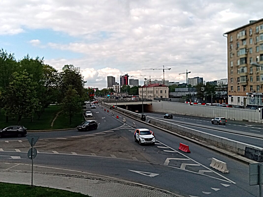 Развязка Каширского и Варшавского шоссе. - Владимир Драгунский