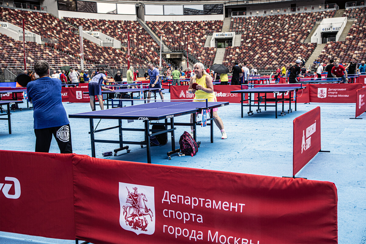 Фестиваль настольного тенниса в Лужниках - Юрий Яньков