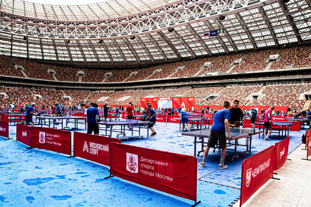 Фестиваль настольного тенниса в Лужниках - Юрий Яньков